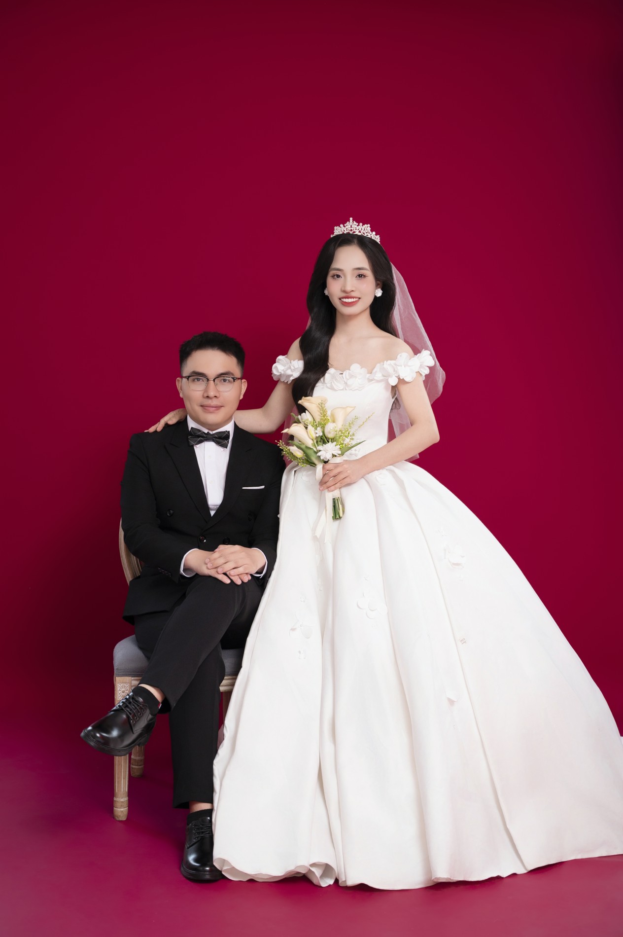 THIỆP CƯỚI MINH HIẾU – NGUYỄN HOA